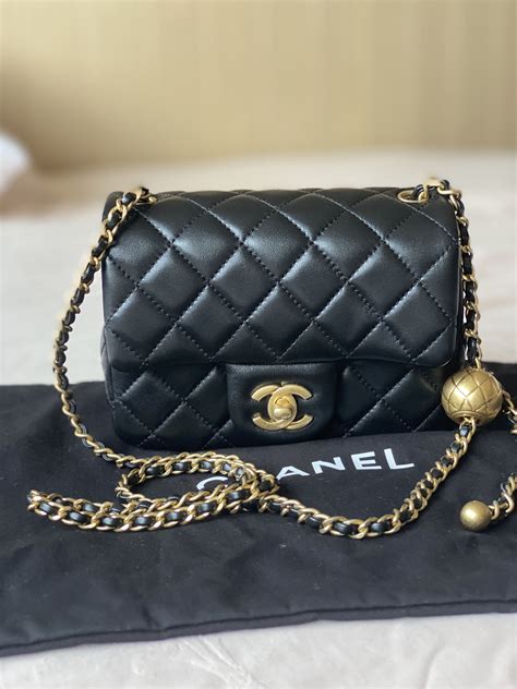 chanel grey sling bag|Chanel small bag with price.